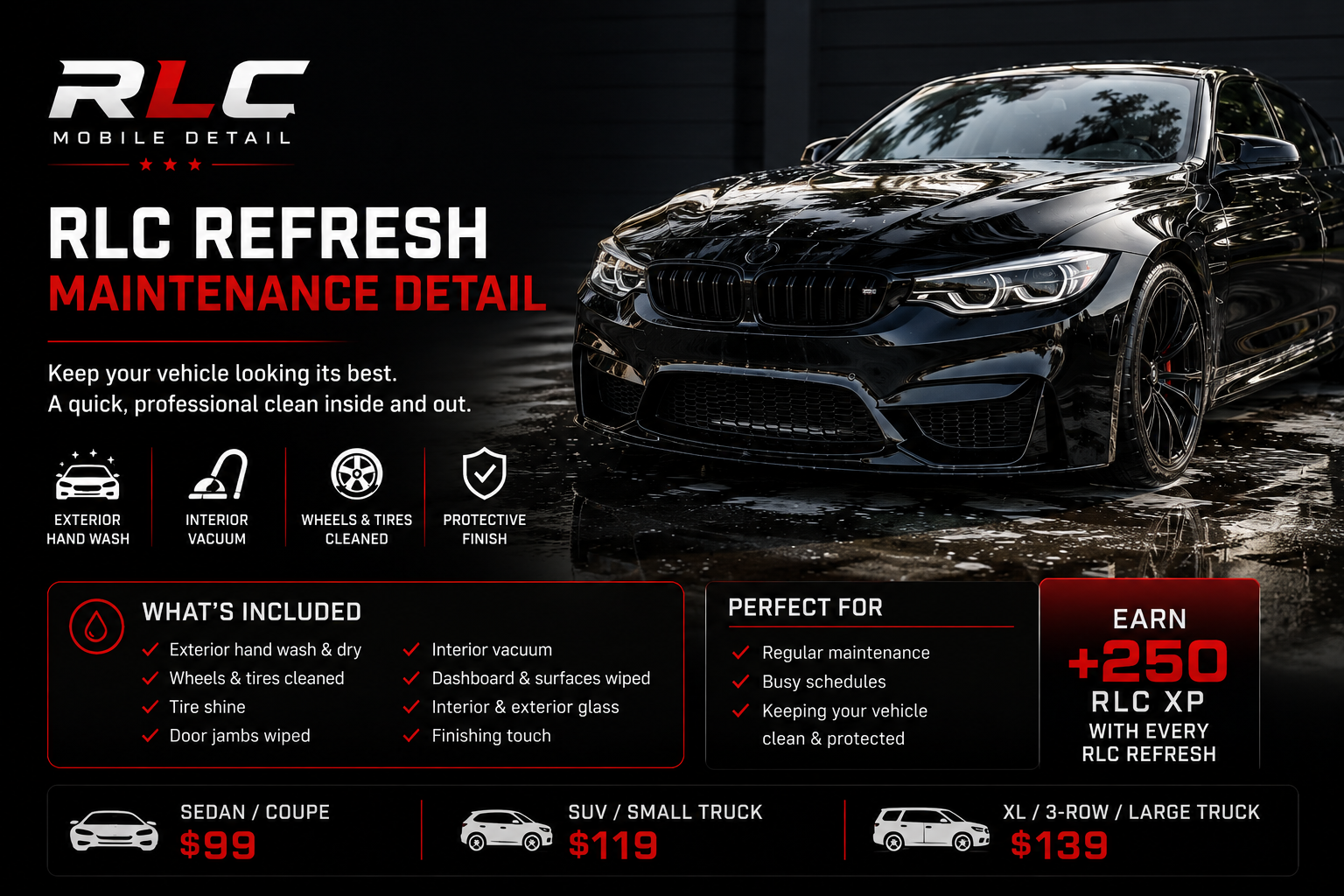 RLC REFRESH — MAINTENANCE DETAIL
