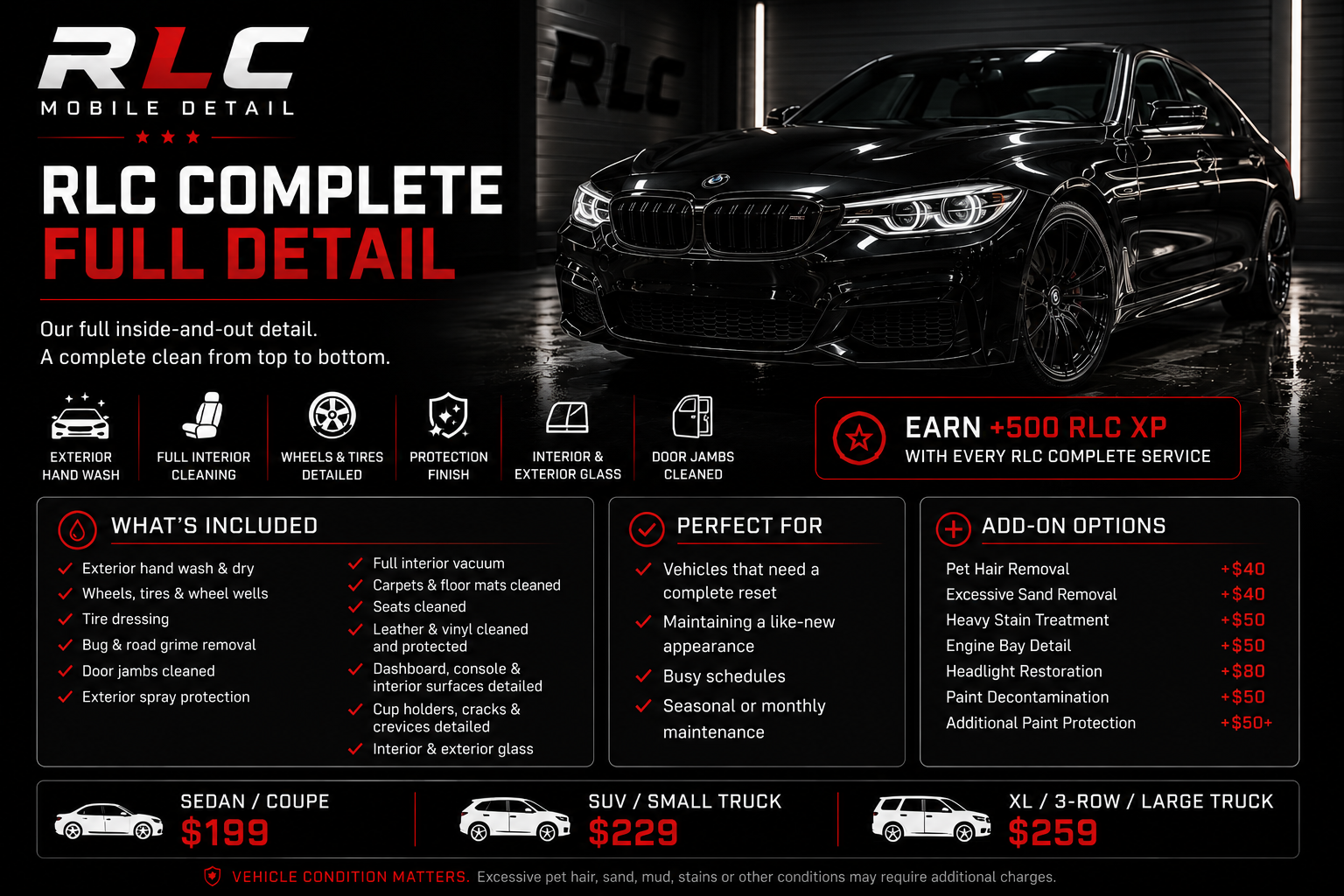 RLC COMPLETE — FULL DETAIL
